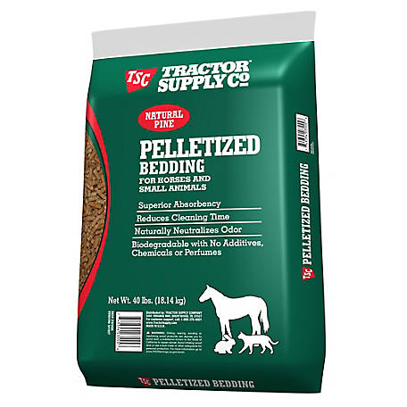 pelletized bedding